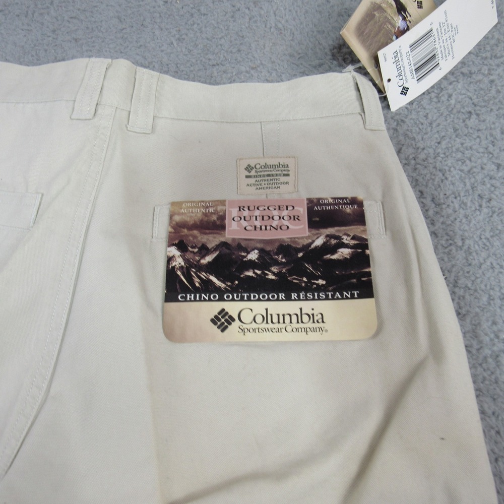 Columbia White Men's Chinos - Picture 8 of 12